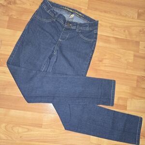 Arizona Jean Co Girls 14 Reg Blue Denim Jeggings Skinny Jeans